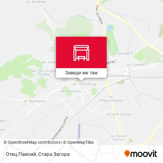 Отец Паисий карта