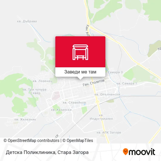 Детска Поликлиника карта