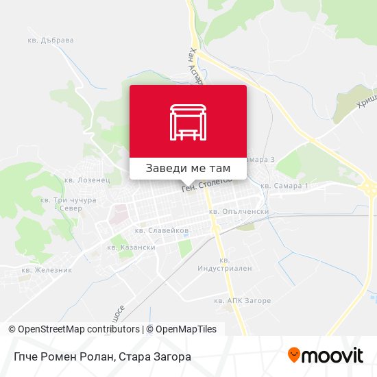 Гпче Ромен Ролан карта