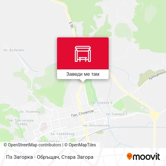 Пз Загорка - Обръщач карта