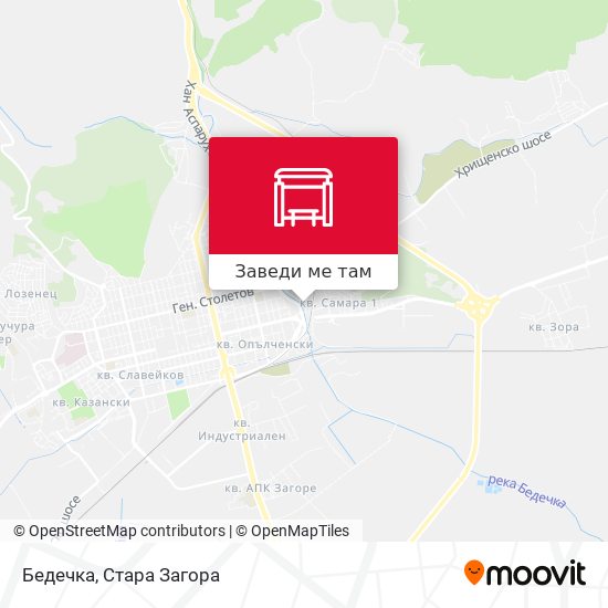 Бедечка карта