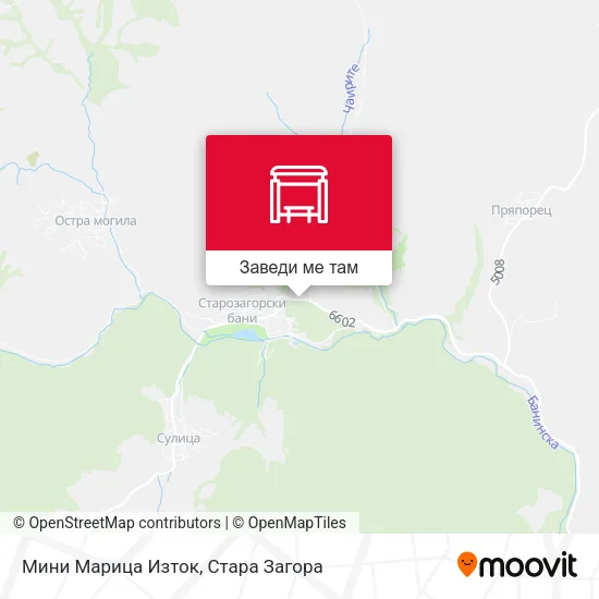 Мини Марица Изток карта