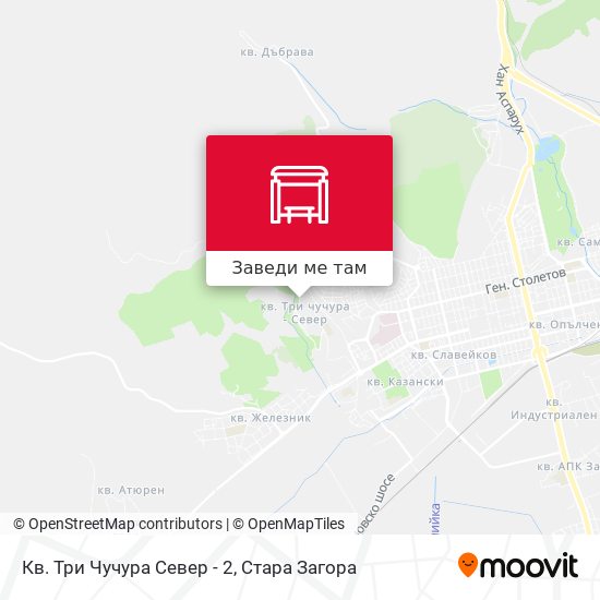 Кв. Три Чучура Север - 2 карта