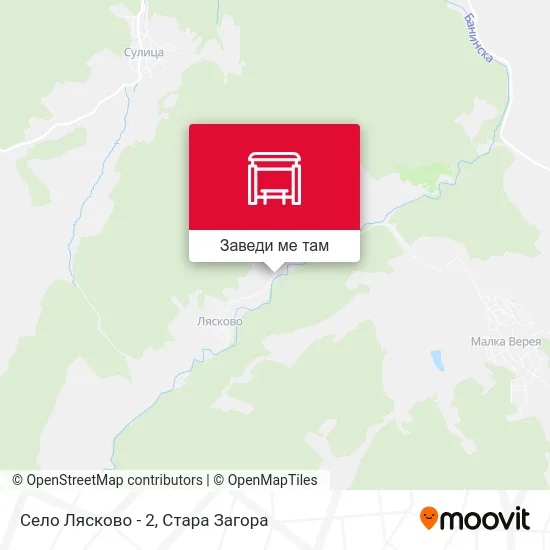 Село Лясково - 2 карта