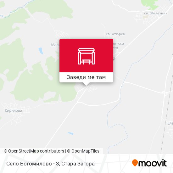 Село Богомилово - 3 карта