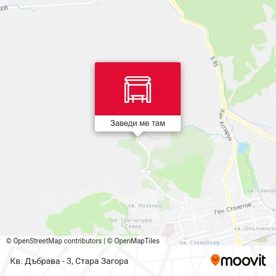 Кв. Дъбрава - 3 карта