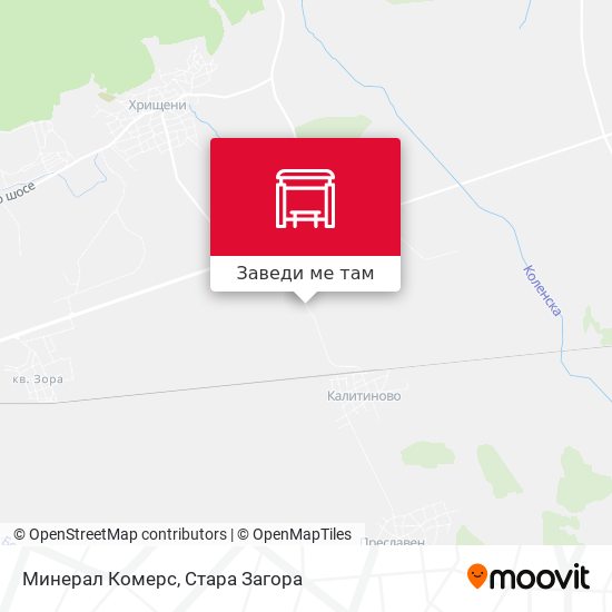 Минерал Комерс карта