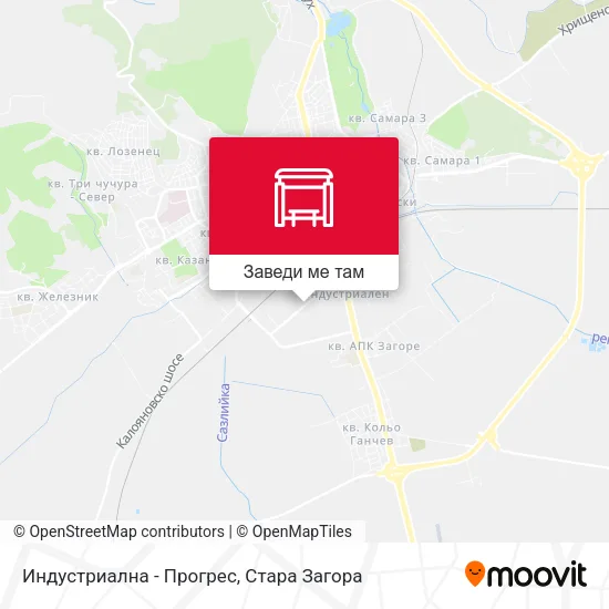 Индустриална - Прогрес карта