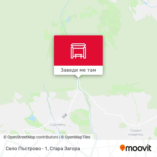 Село Пъстрово - 1 карта