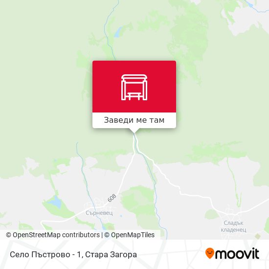 Село Пъстрово - 1 карта