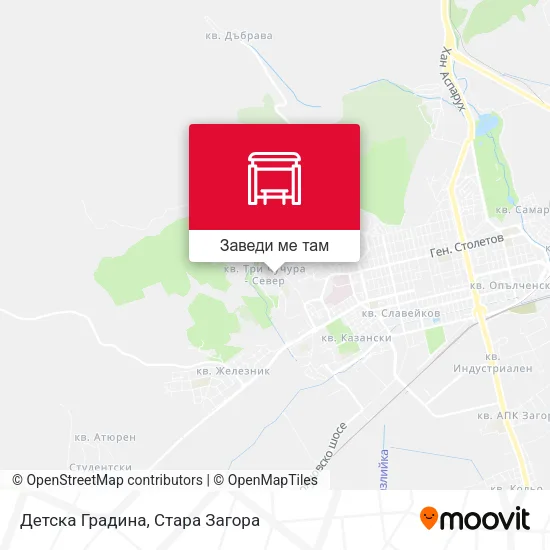 Детска Градина карта