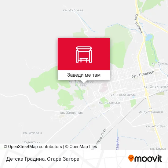 Детска Градина карта