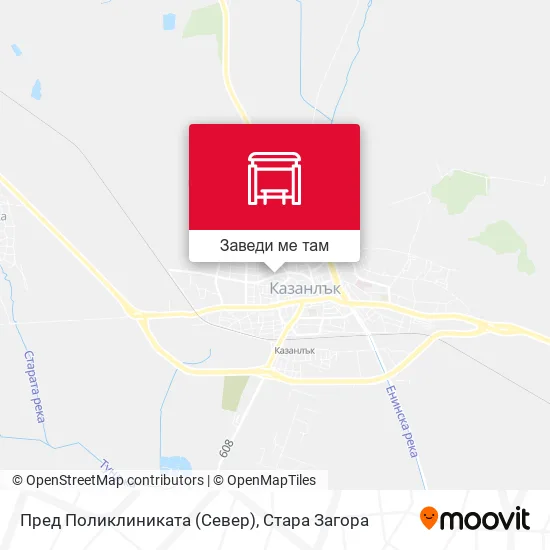 Пред Поликлиниката (Север) карта
