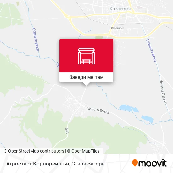 Агростарт Корпорейшън карта