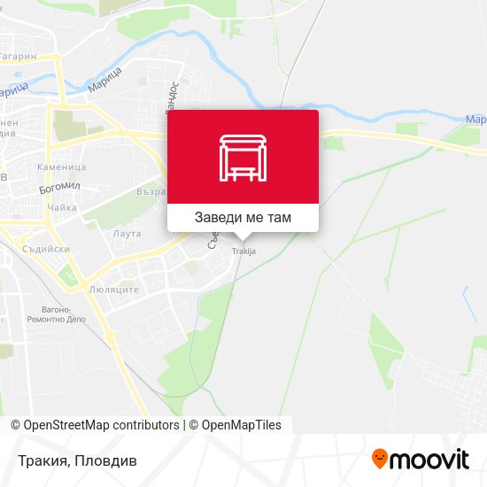 Тракия карта
