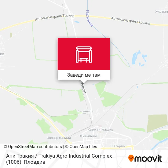 Апк Тракия / Trakiya Agro-Industrial Complex (1006) карта