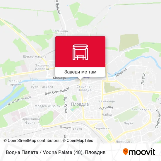 Водна Палата / Vodna Palata (48) карта
