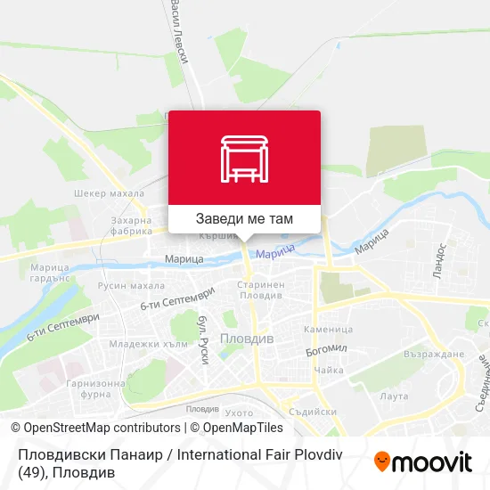 Пловдивски Панаир / International Fair Plovdiv (49) карта