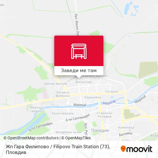 Жп Гара Филипово / Filipovo Train Station (73) карта