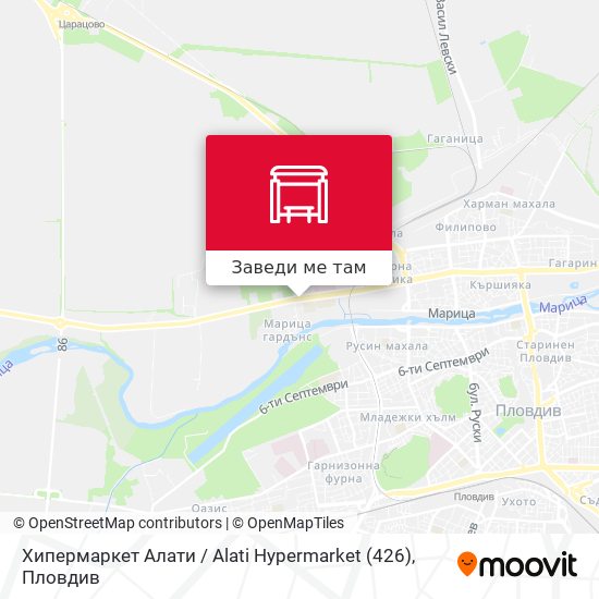 Хипермаркет Алати / Alati Hypermarket (426) карта