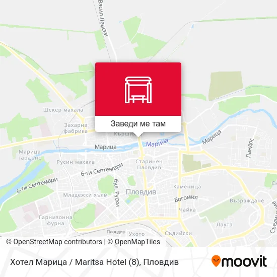 Хотел Марица / Maritsa Hotel (8) карта
