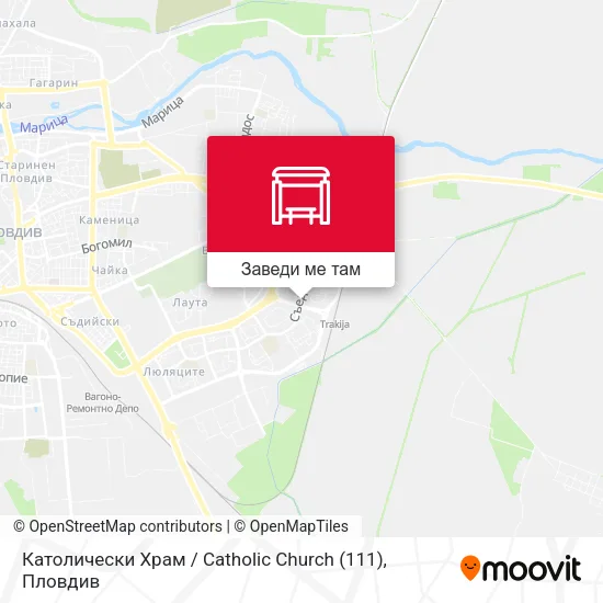 Католически Храм / Catholic Church (111) карта