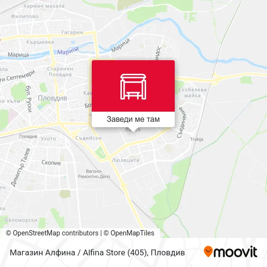 Магазин Алфина / Alfina Store (405) карта