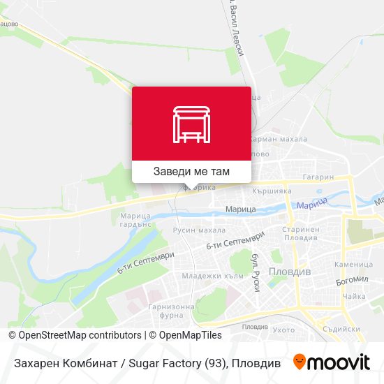Захарен Комбинат / Sugar Factory (93) карта