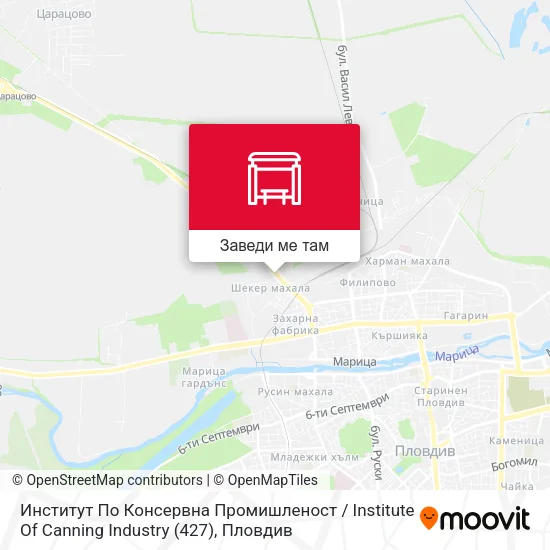 Институт По Консервна Промишленост / Institute Of Canning Industry (427) карта