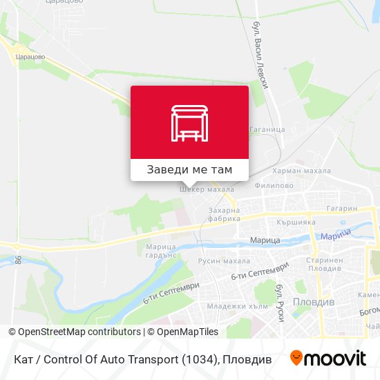 Кат / Control Of Auto Transport (1034) карта