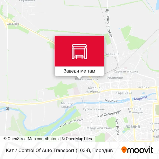 Кат / Control Of Auto Transport (1034) карта