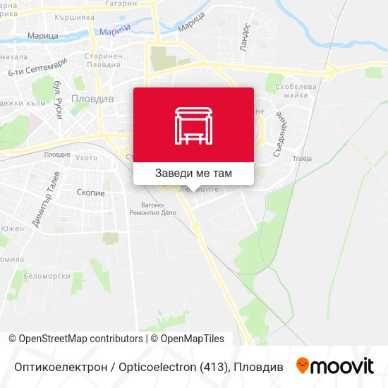Оптикоелектрон / Opticoelectron (413) карта