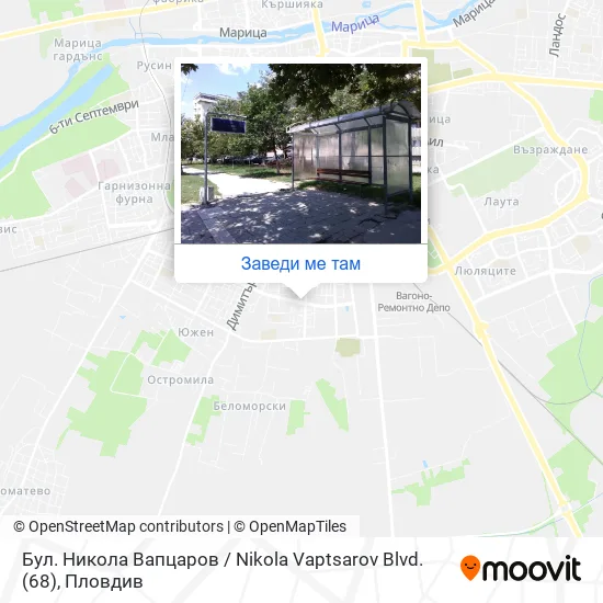Бул. Никола Вапцаров / Nikola Vaptsarov Blvd. (68) карта