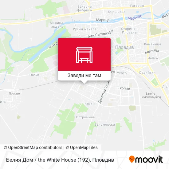 Белия Дом / the White House (192) карта