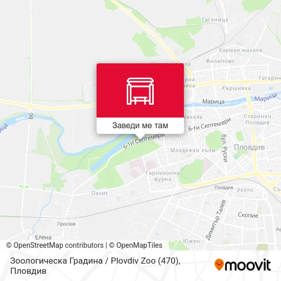 Зоологическа Градина / Plovdiv Zoo (470) карта