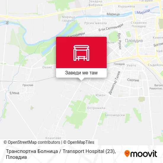 Транспортна Болница / Transport Hospital (23) карта