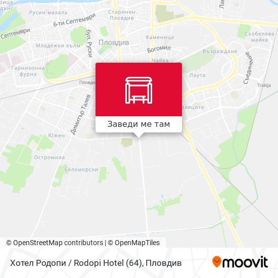 Хотел Родопи / Rodopi Hotel (64) карта