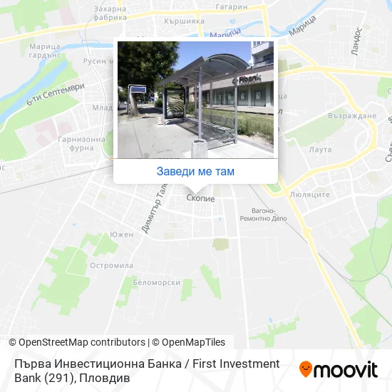 Първа Инвестиционна Банка / First Investment Bank (291) карта