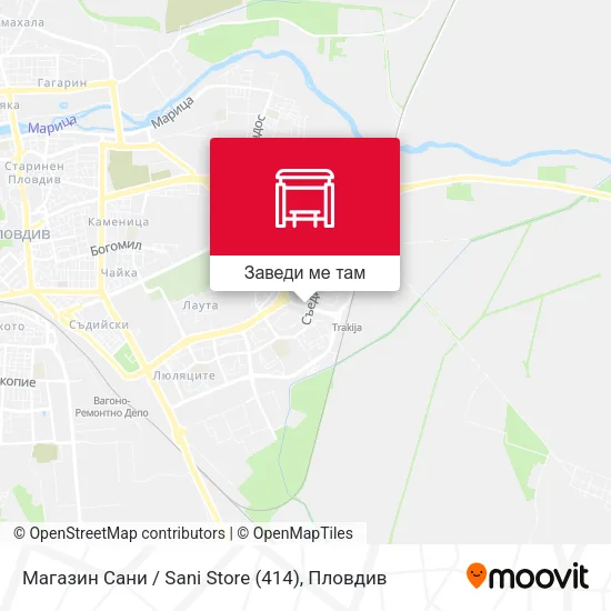 Магазин Сани / Sani Store (414) карта