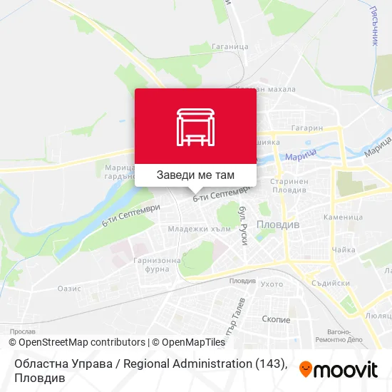 Областна Управа / Regional Administration (143) карта
