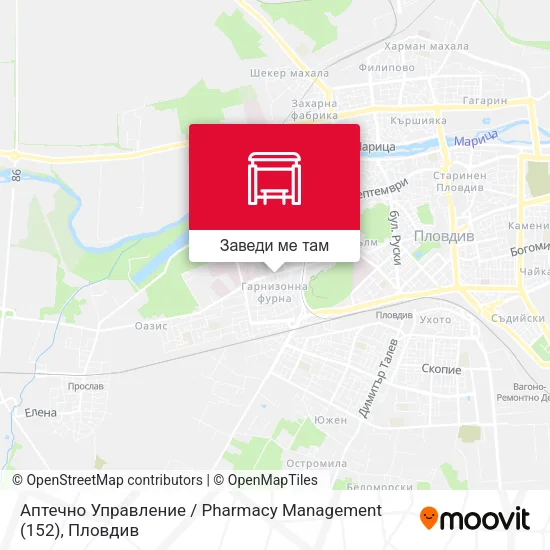Аптечно Управление / Pharmacy Management (152) карта