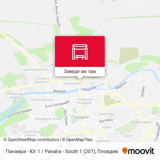 Панаира - Юг 1 / Panaira - South 1 (207) карта
