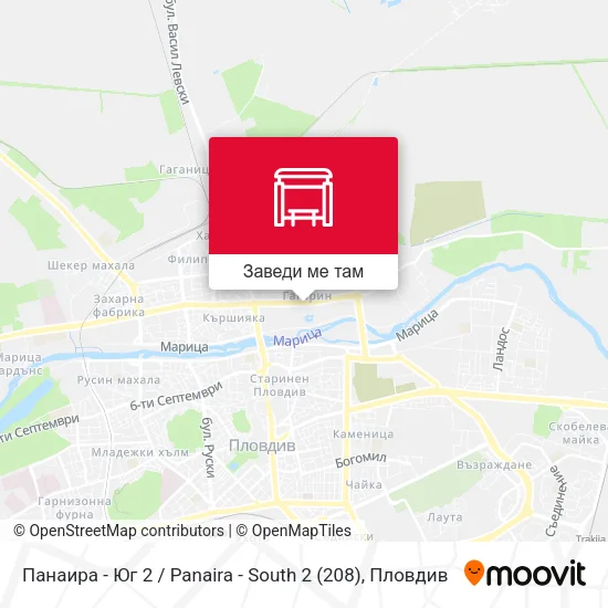 Панаира - Юг 2 / Panaira - South 2 (208) карта