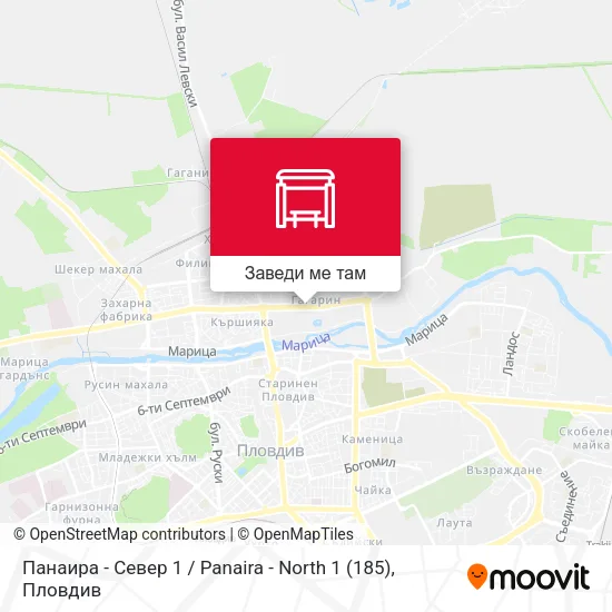 Панаира - Север 1 / Panaira - North 1 (185) карта