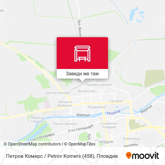 Петров Комерс / Petrov Komers (458) карта