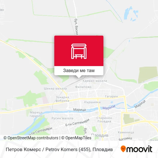 Петров Комерс / Petrov Komers (455) карта