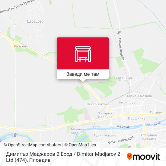 Димитър Маджаров 2 Еоод / Dimitar Madjarov 2 Ltd (474) карта