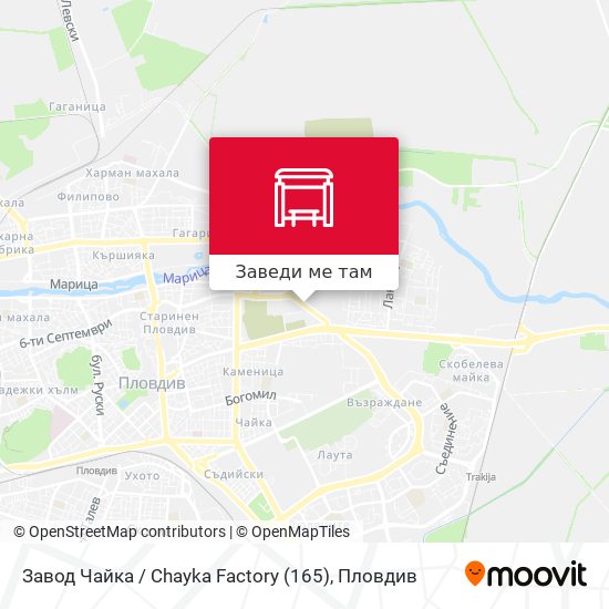 Завод Чайка / Chayka Factory (165) карта
