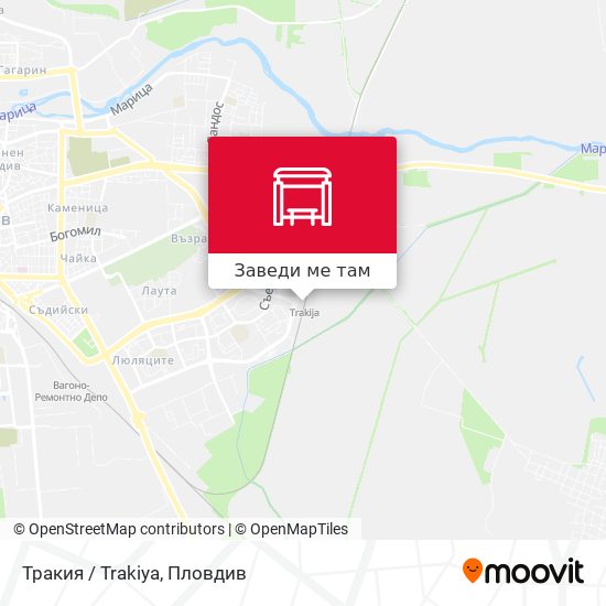 Тракия / Trakiya карта