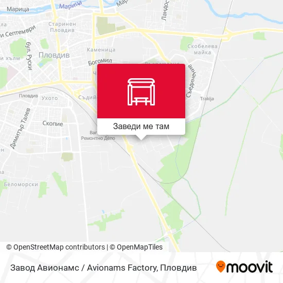 Завод Авионамс / Avionams Factory карта